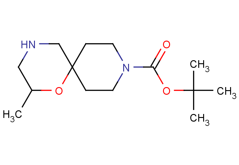 tert-butyl 2-methyl-1-oxa-4,9-diazaspiro[5.5]undecane-9-carboxylate