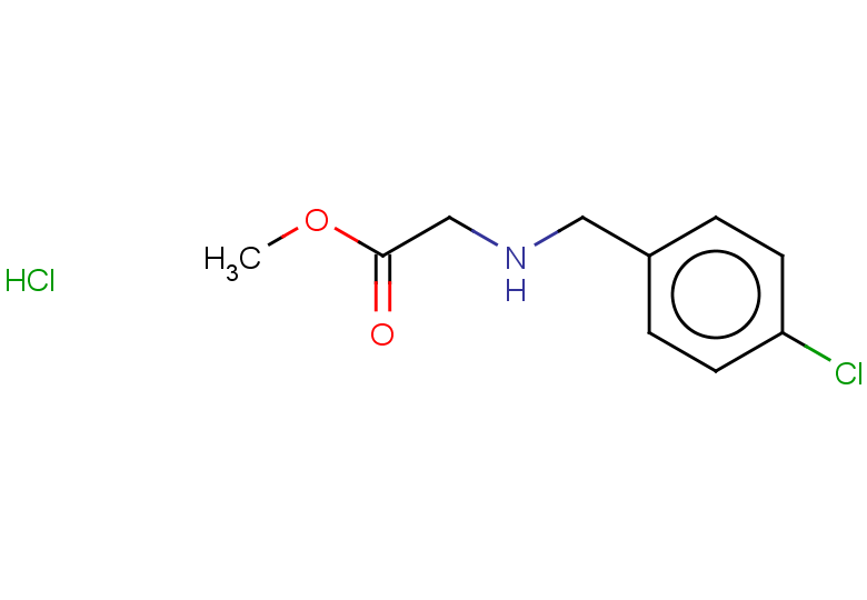 methyl 2-{[(4-chlorophenyl)methyl]amino}acetate hydrochloride