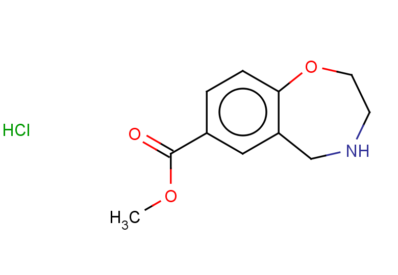 methyl 2,3,4,5-tetrahydrobenzo[f][1,4]oxazepine-7-carboxylate hydrochloride