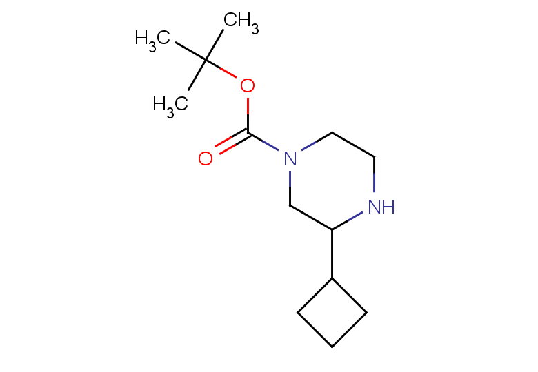 tert-butyl 3-cyclobutylpiperazine-1-carboxylate