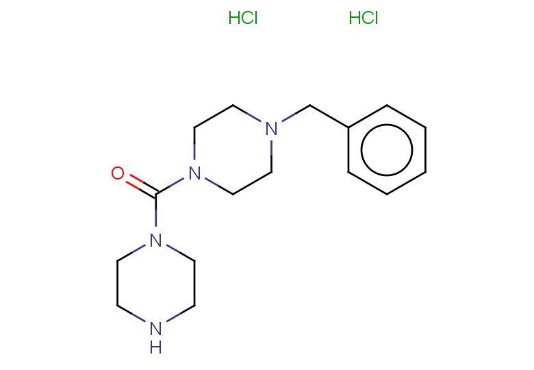 1-benzyl-4-(piperazine-1-carbonyl)piperazine dihydrochloride