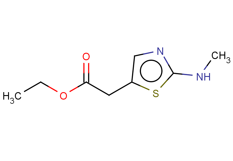 ethyl 2-[2-(methylamino)-1,3-thiazol-5-yl]acetate