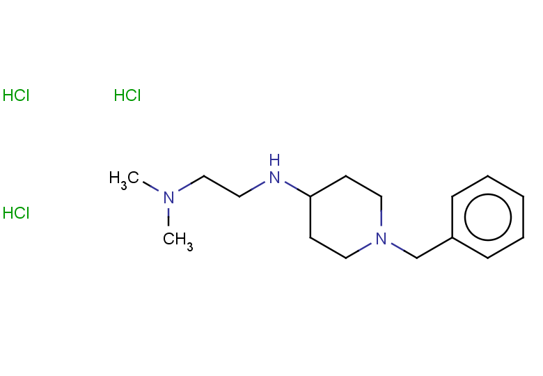 1-benzyl-N-[2-(dimethylamino)ethyl]piperidin-4-amine trihydrochloride