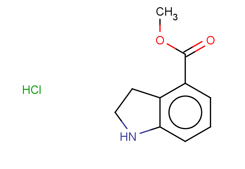 methyl 2,3-dihydro-1H-indole-4-carboxylate hydrochloride