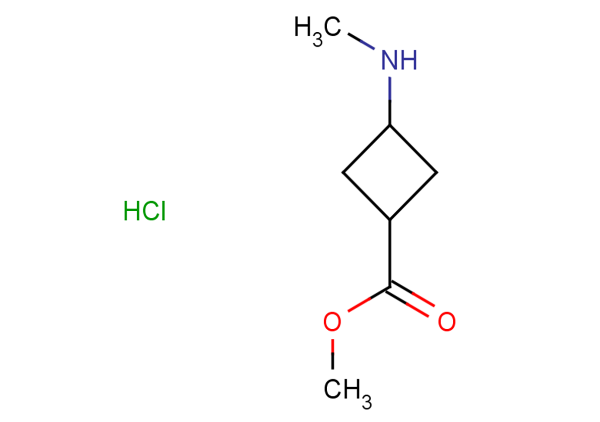 methyl 3-(methylamino)cyclobutane-1-carboxylate hydrochloride, Mixture of diastereomers