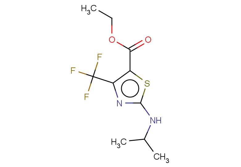 2-ISOPROPYLAMINO-4-TRIFLUOROMETHYL-THIAZOLE-5-CARBOXYLIC ACID ETHYL ESTER