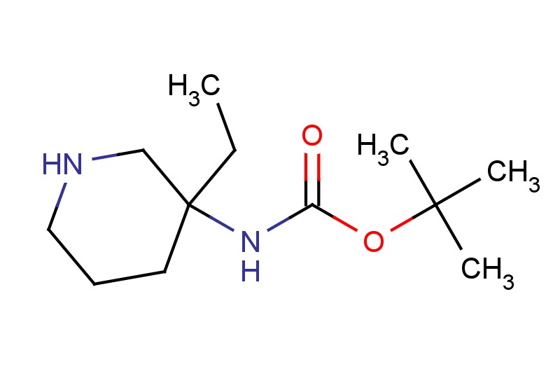 tert-butyl (3-ethylpiperidin-3-yl)carbamate