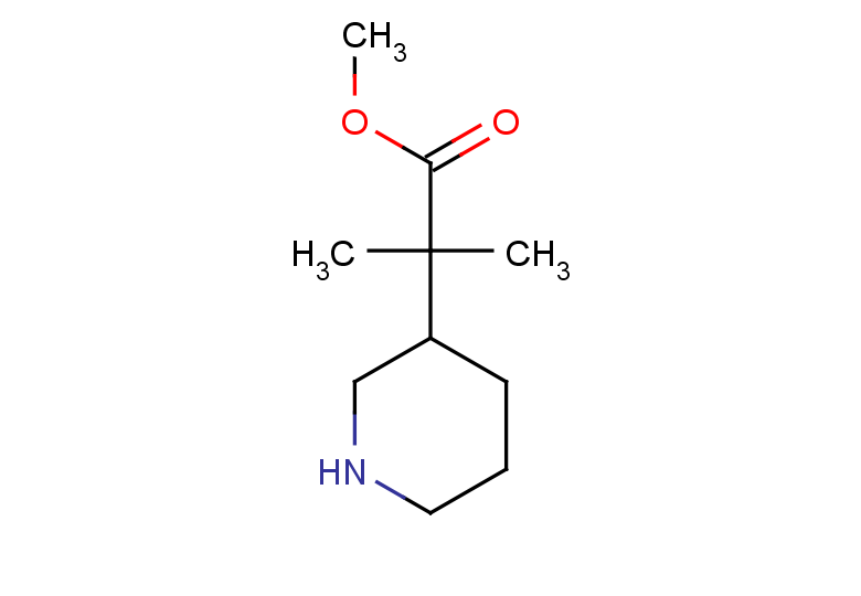 methyl 2-methyl-2-(piperidin-3-yl)propanoate