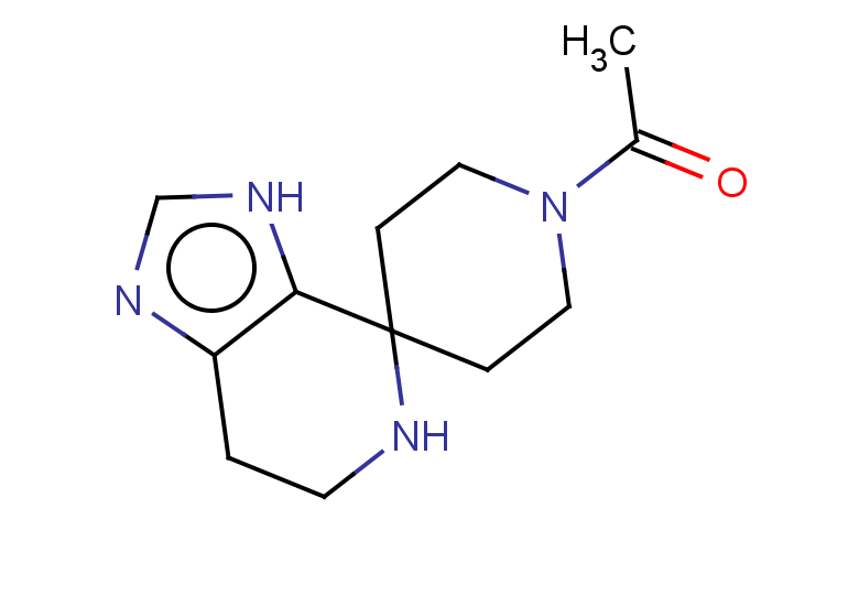 1-{3,5,6,7-tetrahydrospiro[imidazo[4,5-c]pyridine-4,4'-piperidine]-1'-yl}ethan-1-one