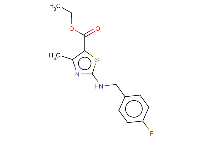 ethyl 2-{[(4-fluorophenyl)methyl]amino}-4-methyl-1,3-thiazole-5-carboxylate