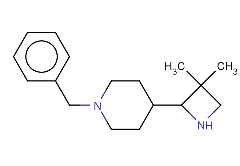 1-benzyl-4-(3,3-dimethylazetidin-2-yl)piperidine