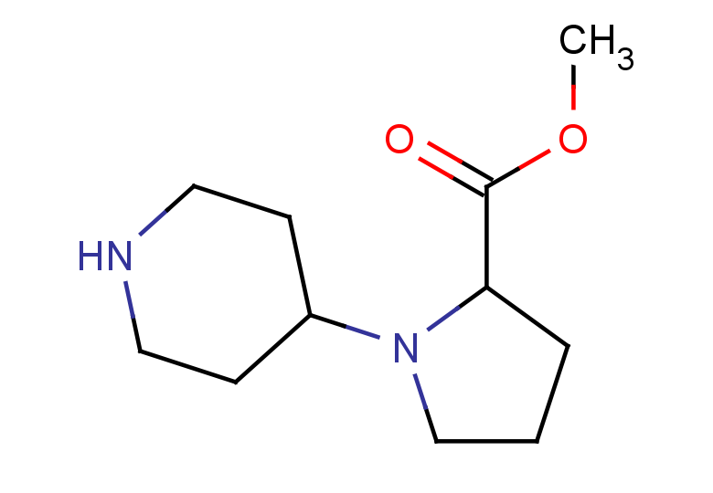 methyl 1-(piperidin-4-yl)pyrrolidine-2-carboxylate