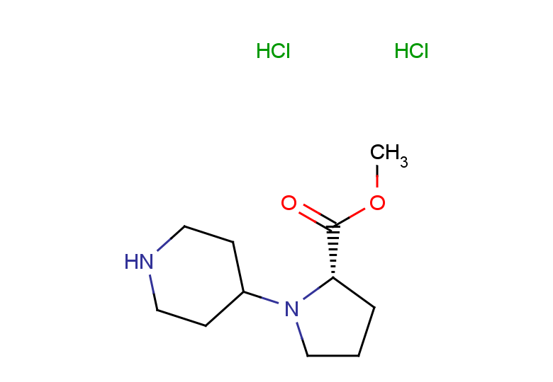 methyl (2S)-1-(piperidin-4-yl)pyrrolidine-2-carboxylate dihydrochloride