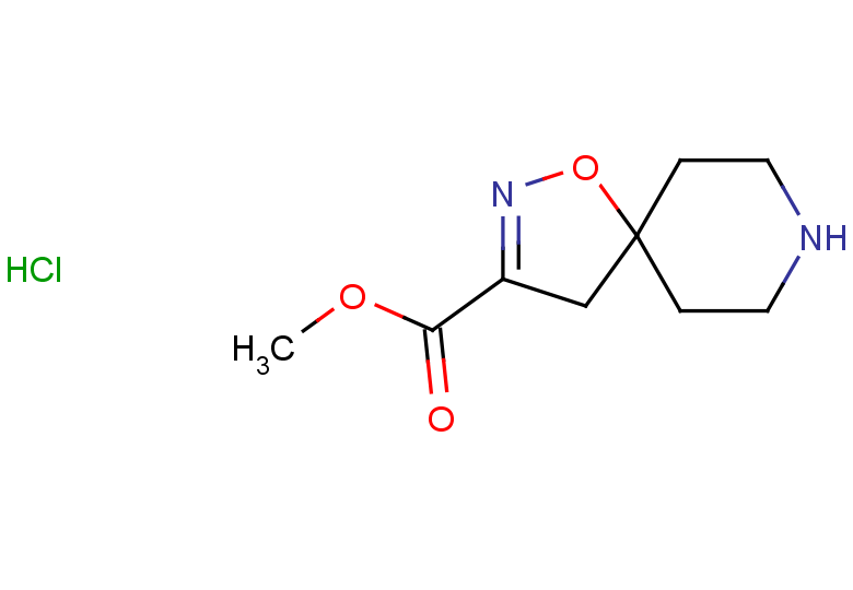 methyl 1-oxa-2,8-diazaspiro[4.5]dec-2-ene-3-carboxylate hydrochloride