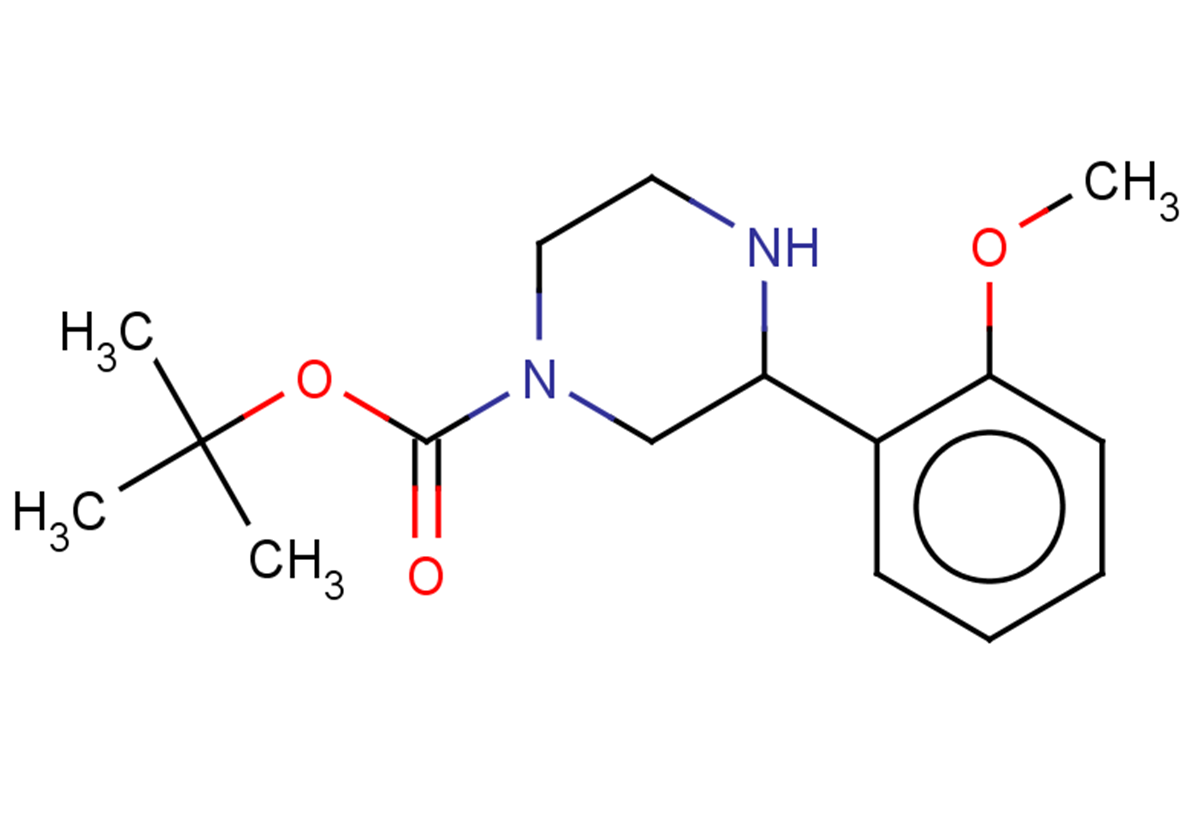 tert-butyl 3-(2-methoxyphenyl)piperazine-1-carboxylate