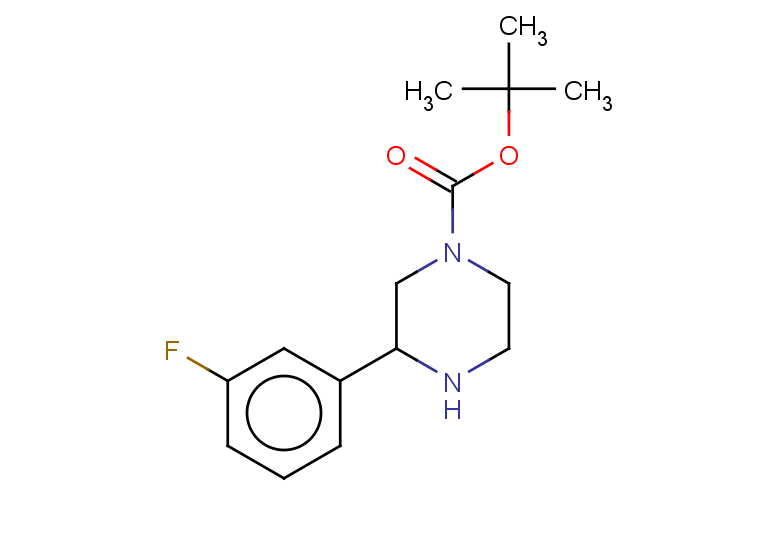 tert-butyl 3-(3-fluorophenyl)piperazine-1-carboxylate