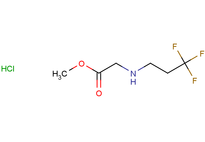 methyl 2-[(3,3,3-trifluoropropyl)amino]acetate hydrochloride