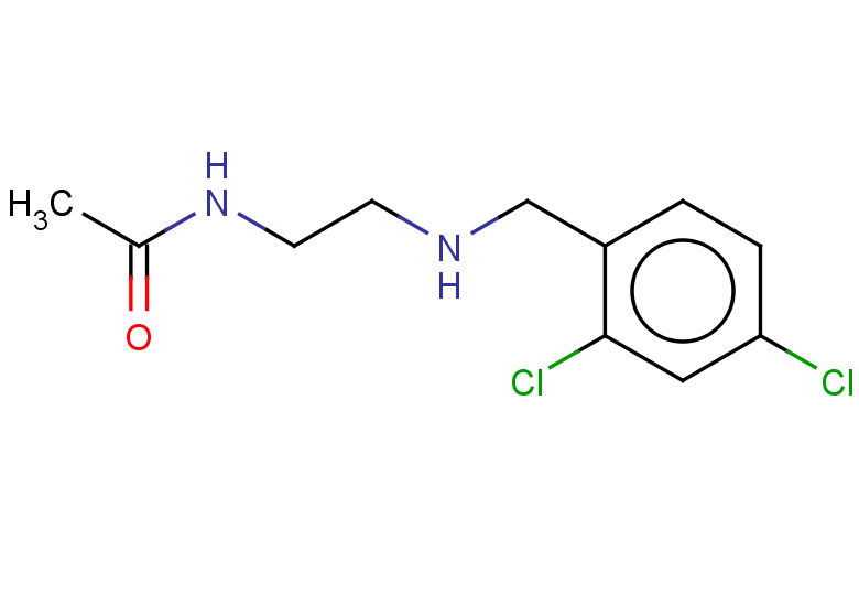 N-(2-{[(2,4-dichlorophenyl)methyl]amino}ethyl)acetamide