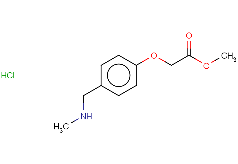 methyl 2-{4-[(methylamino)methyl]phenoxy}acetate hydrochloride