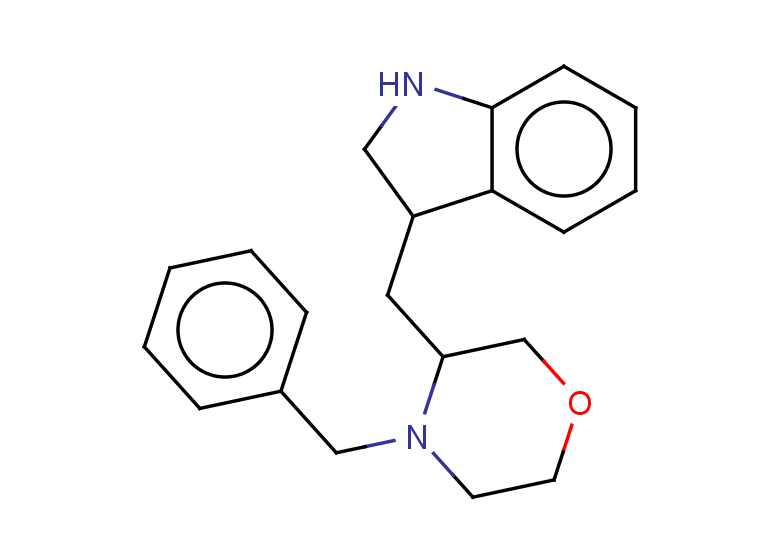 3-[(4-benzylmorpholin-3-yl)methyl]-2,3-dihydro-1H-indole
