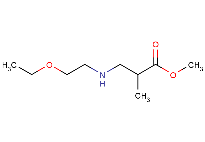 methyl 3-[(2-ethoxyethyl)amino]-2-methylpropanoate