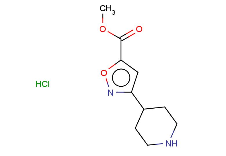 methyl 3-(piperidin-4-yl)-1,2-oxazole-5-carboxylate hydrochloride