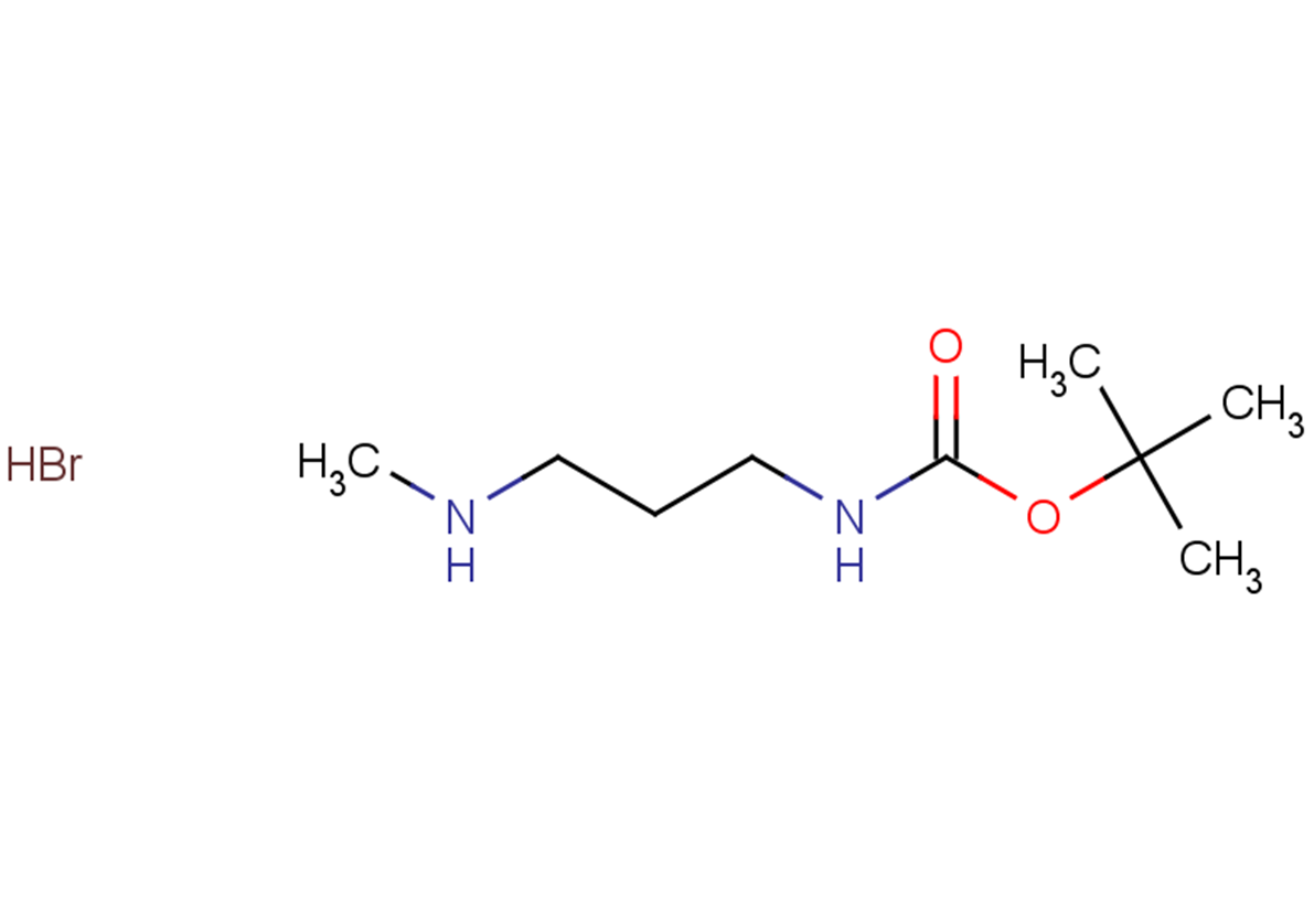 tert-butyl N-[3-(methylamino)propyl]carbamate hydrobromide