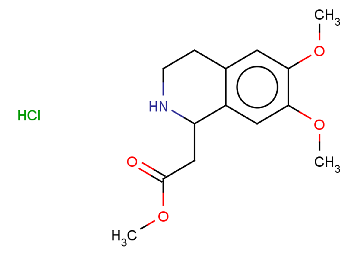 methyl 2-(6,7-dimethoxy-1,2,3,4-tetrahydroisoquinolin-1-yl)acetate hydrochloride