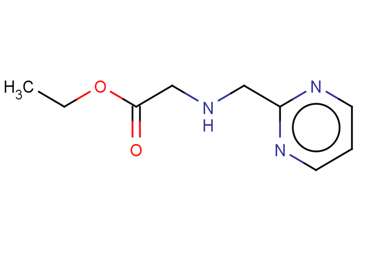 ethyl 2-[(pyrimidin-2-ylmethyl)amino]acetate