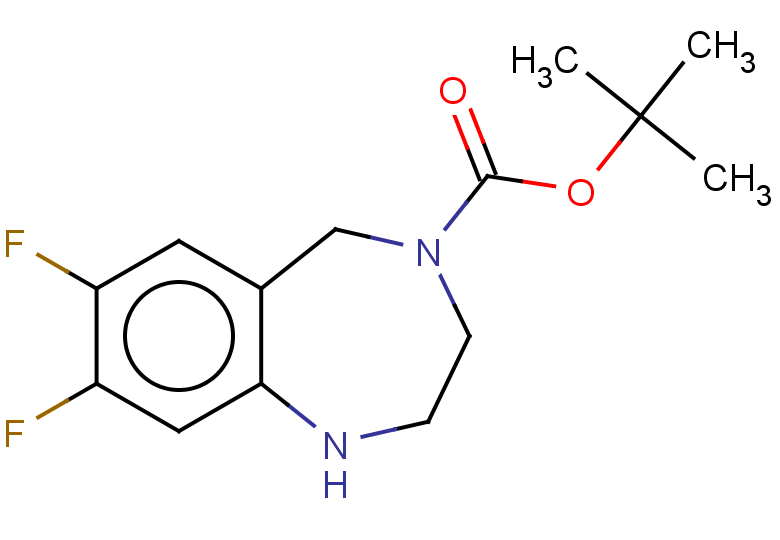 tert-butyl 7,8-difluoro-2,3,4,5-tetrahydro-1H-1,4-benzodiazepine-4-carboxylate