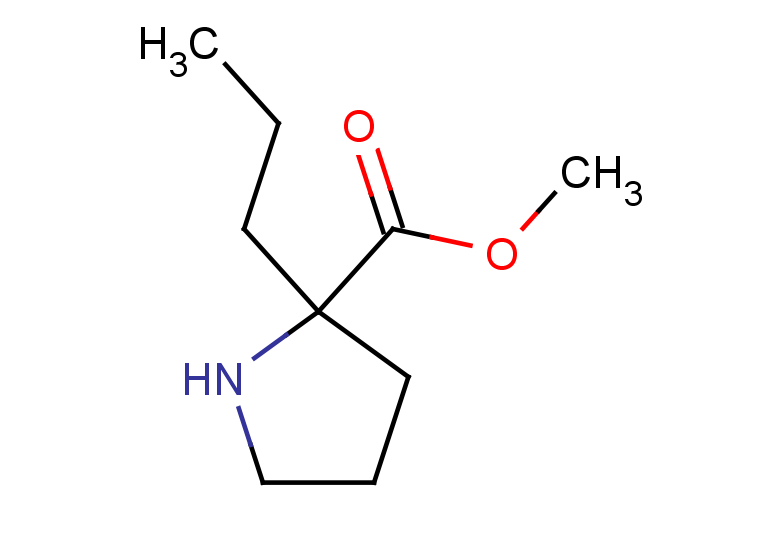 methyl 2-propylpyrrolidine-2-carboxylate