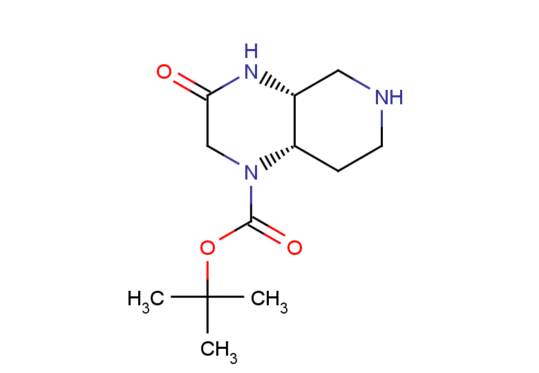 rac-tert-butyl (4aR,8aS)-3-oxo-decahydropyrido[3,4-b]pyrazine-1-carboxylate