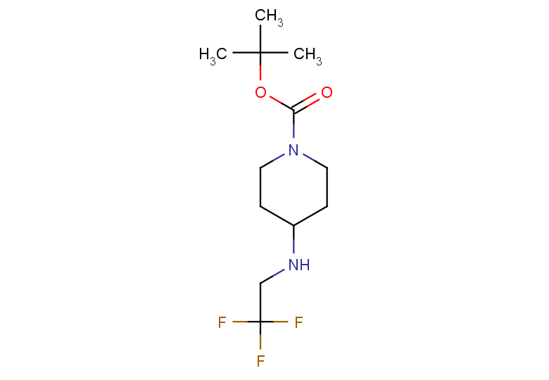 tert-butyl 4-[(2,2,2-trifluoroethyl)amino]piperidine-1-carboxylate