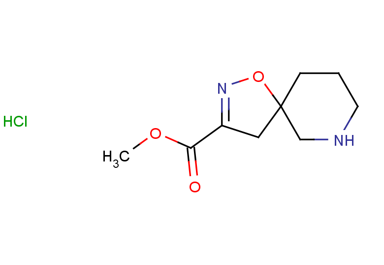 methyl 1-oxa-2,7-diazaspiro[4.5]dec-2-ene-3-carboxylate hydrochloride