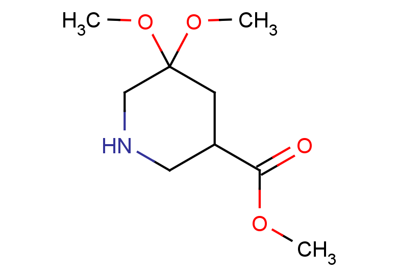 methyl 5,5-dimethoxypiperidine-3-carboxylate