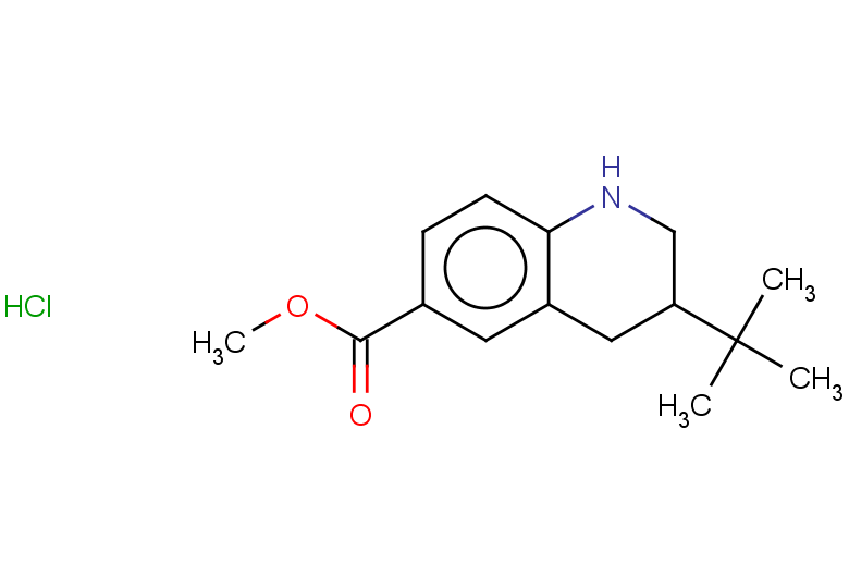methyl 3-tert-butyl-1,2,3,4-tetrahydroquinoline-6-carboxylate hydrochloride