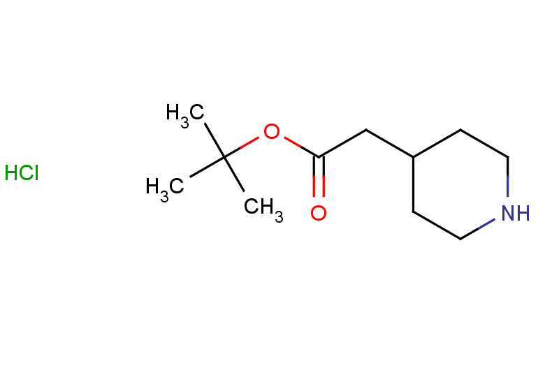 tert-butyl 2-(piperidin-4-yl)acetate hydrochloride