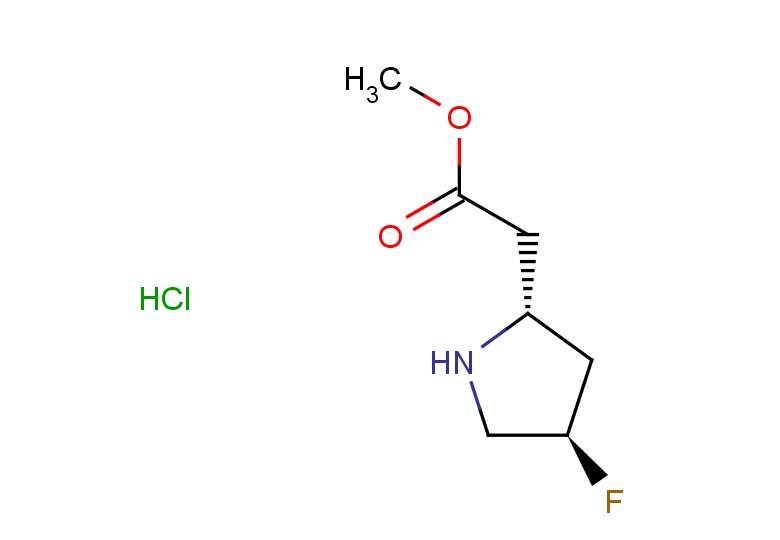 methyl 2-[(2R,4R)-4-fluoropyrrolidin-2-yl]acetate hydrochloride