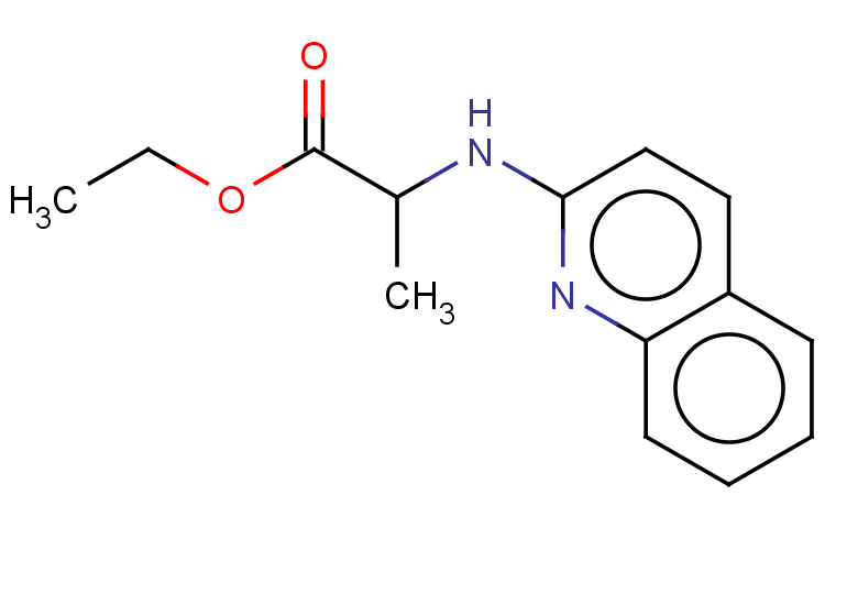 ethyl 2-[(quinolin-2-yl)amino]propanoate