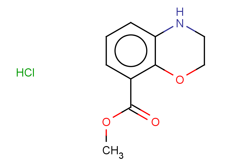 methyl 3,4-dihydro-2H-1,4-benzoxazine-8-carboxylate hydrochloride