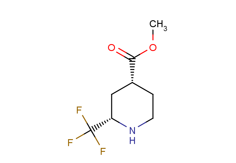 rac-methyl (2R,4S)-2-(trifluoromethyl)piperidine-4-carboxylate, cis