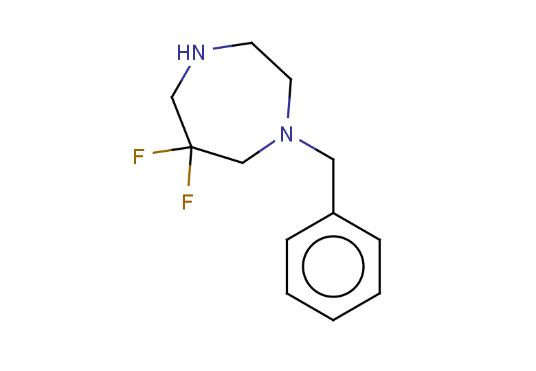 1-benzyl-6,6-difluoro-1,4-diazepane