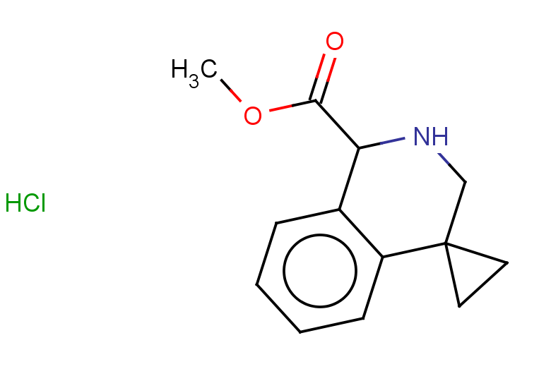 methyl 2',3'-dihydro-1'H-spiro[cyclopropane-1,4'-isoquinoline]-1'-carboxylate hydrochloride