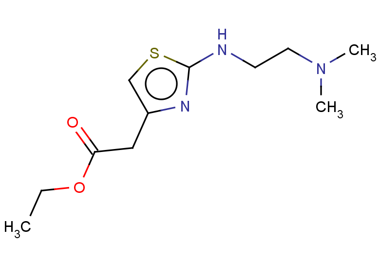 ethyl 2-(2-{[2-(dimethylamino)ethyl]amino}-1,3-thiazol-4-yl)acetate