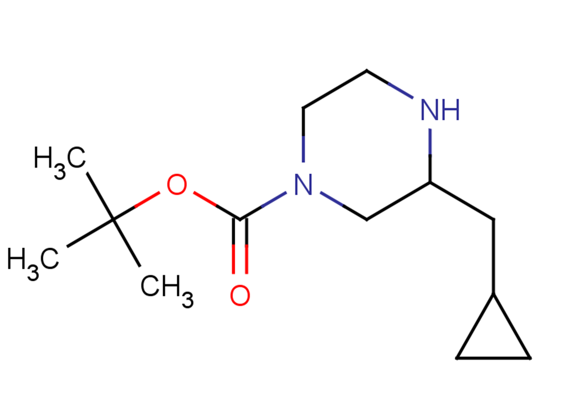 tert-butyl 3-(cyclopropylmethyl)piperazine-1-carboxylate