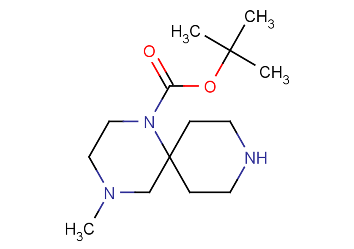 tert-butyl 4-methyl-1,4,9-triazaspiro[5.5]undecane-1-carboxylate
