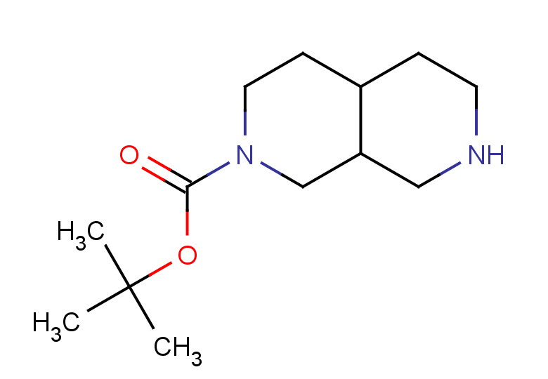 tert-butyl decahydro-2,7-naphthyridine-2-carboxylate, Mixture of diastereomers