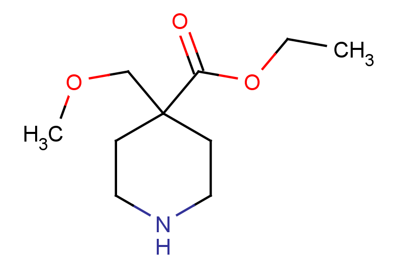 ethyl 4-(methoxymethyl)piperidine-4-carboxylate