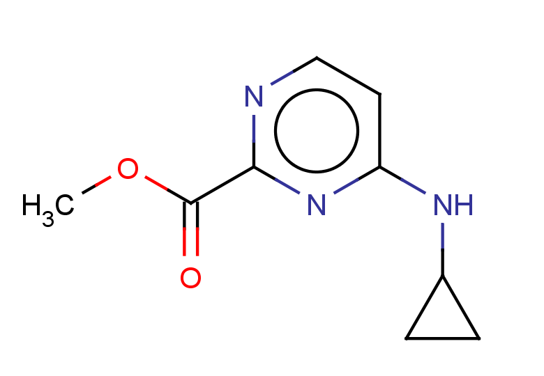 methyl 4-(cyclopropylamino)pyrimidine-2-carboxylate