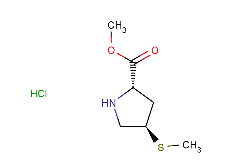 methyl (2S,4R)-4-(methylsulfanyl)pyrrolidine-2-carboxylate hydrochloride